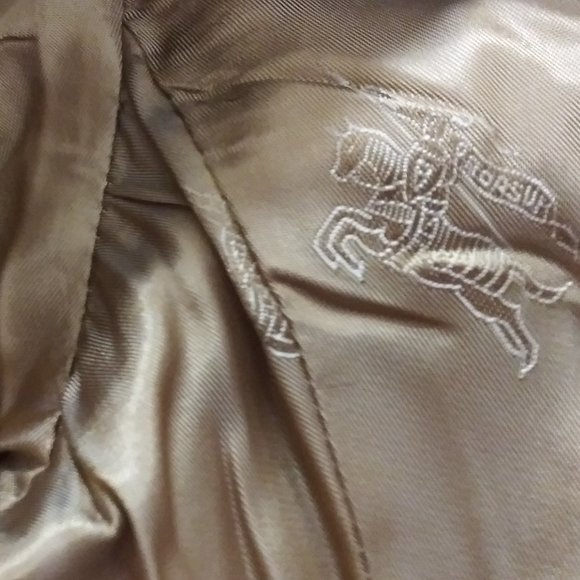 Burberry Jacket Blazer 100% Camel Hair  Size 4 Small - Picture 10 of 10